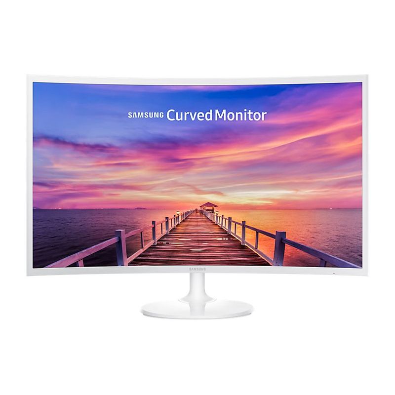 SAMSUNG - Monitor BLANCO Curvo Samsung 27F391 27 FHD HDMI BLANCO