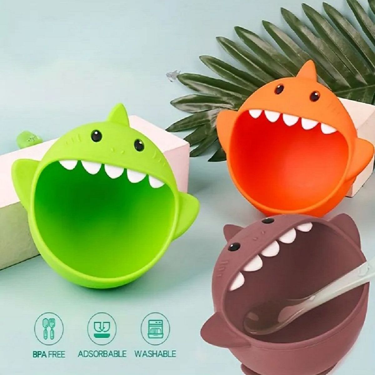 OTTOWARE - TAZON DE SILICONA MODELO TIBURON