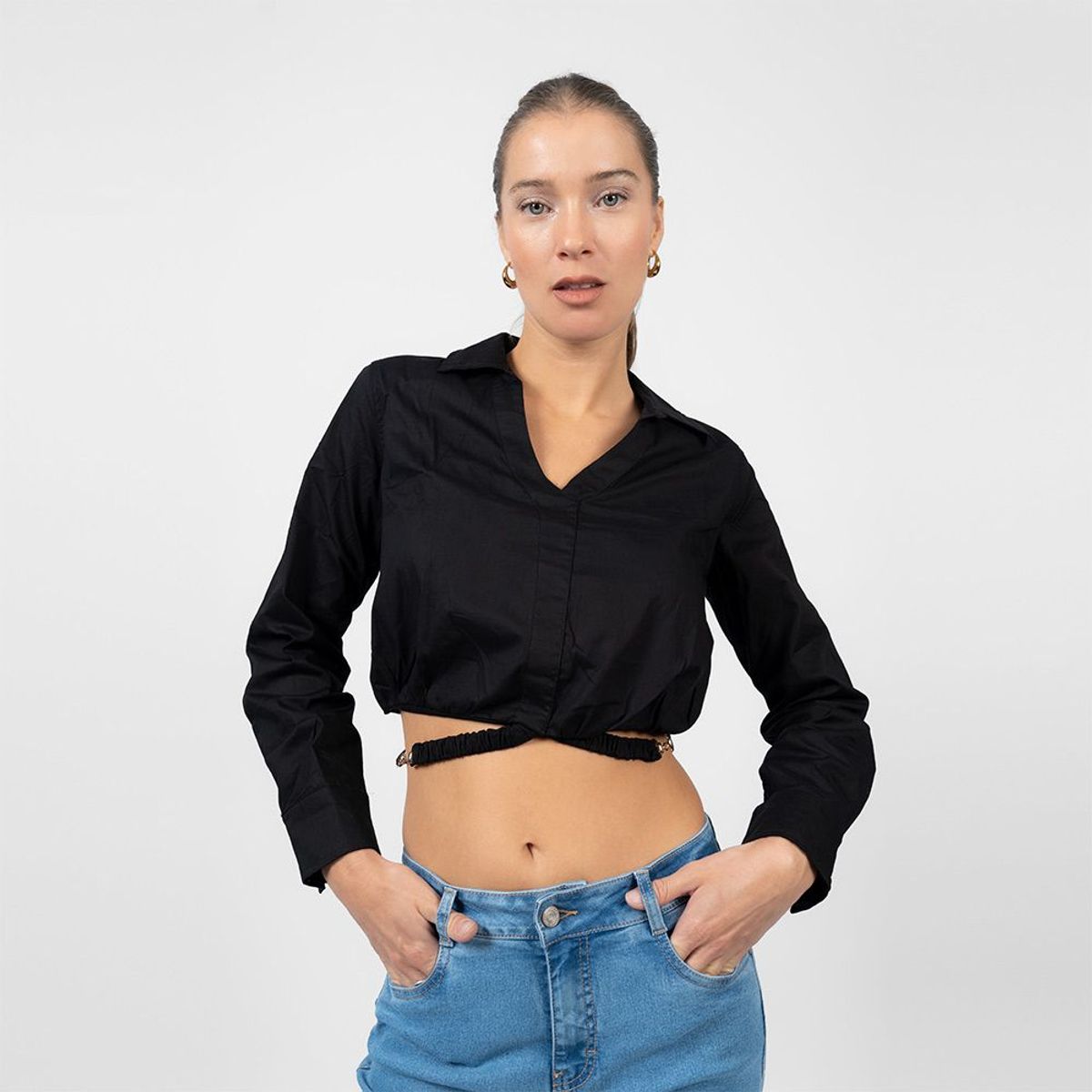 MACHINE - BLUSA DI23KARLEN POPELINA