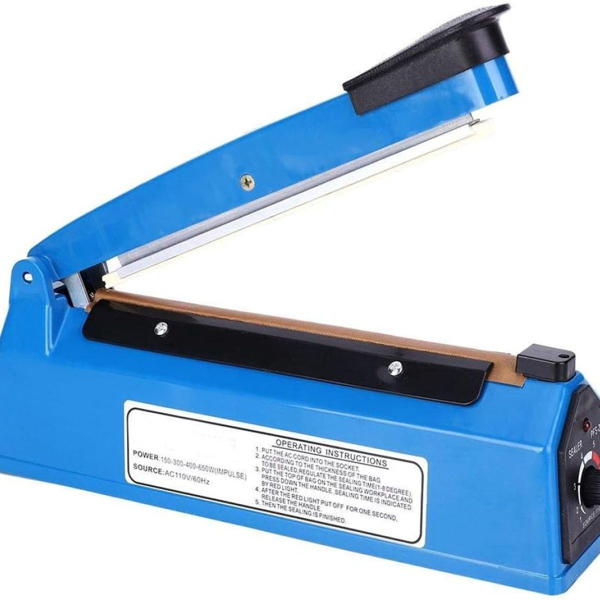 GENERICO - Sellador eléctrico Máquina Manual de sellado térmico a presión