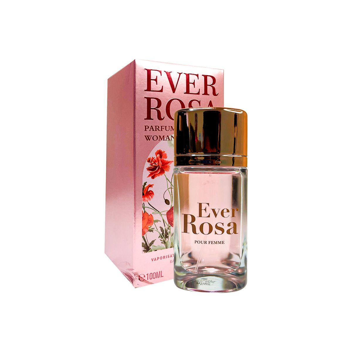 GENERICO - VAPORISATEUR NATURAL SPRAY EAU DE PARFUM - EVER ROSA