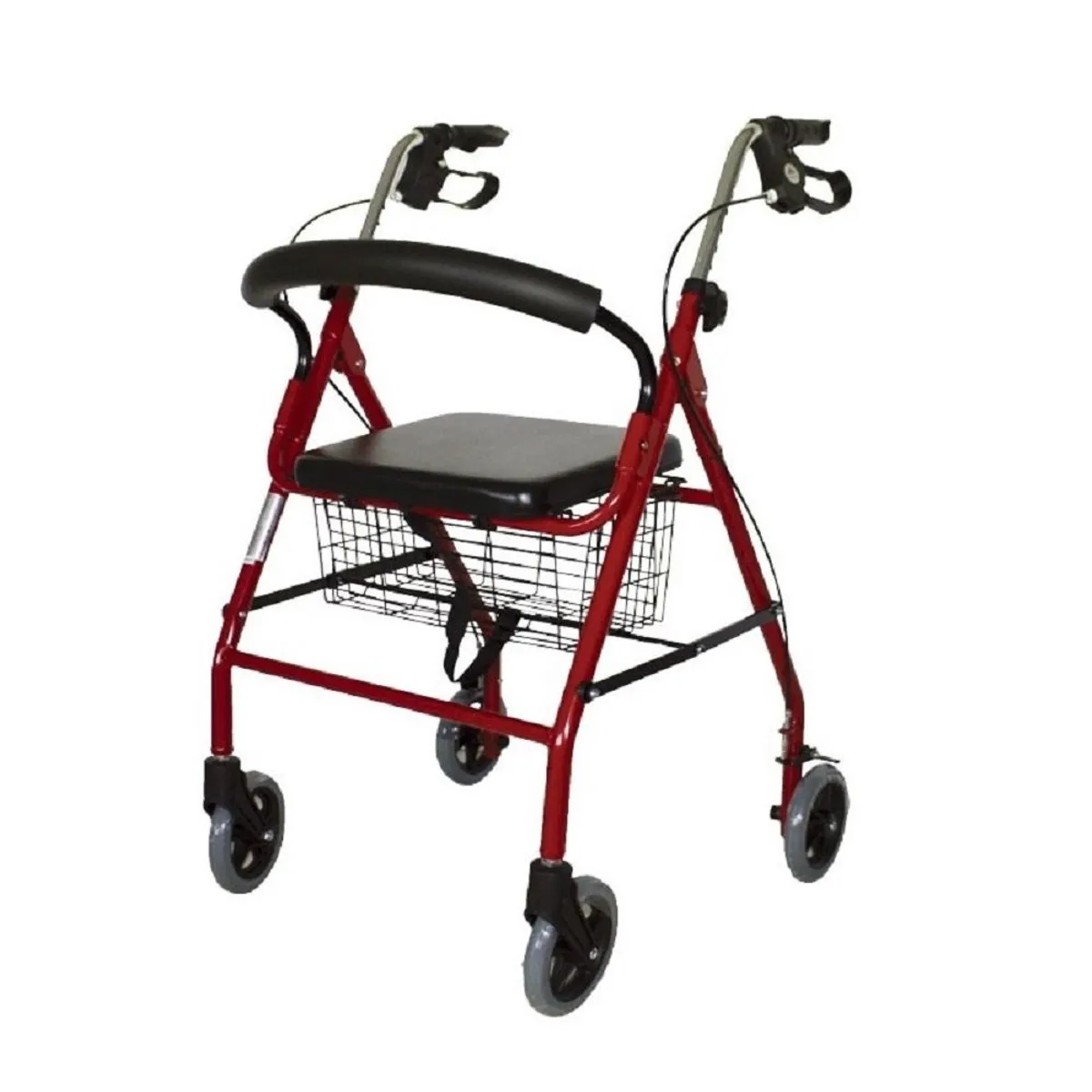 GENERICO - Andador de aluminio plegable con cesta