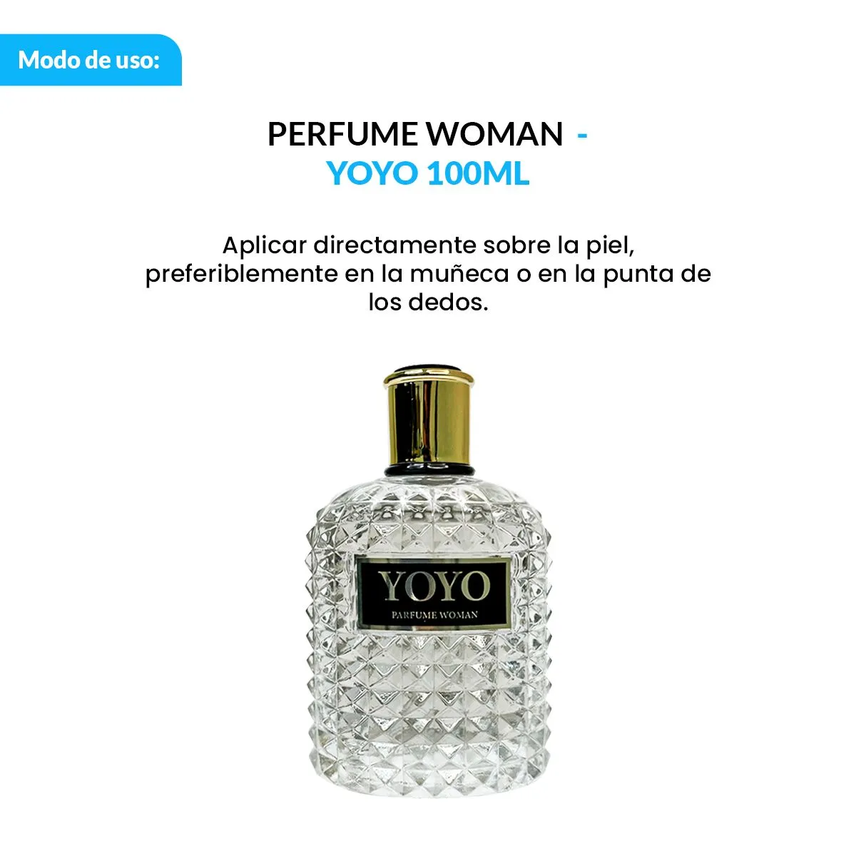 GENERICO - EAU DE PARFUM VAPORISATEUR NATURAL SPRAY - YOYO WOMAN