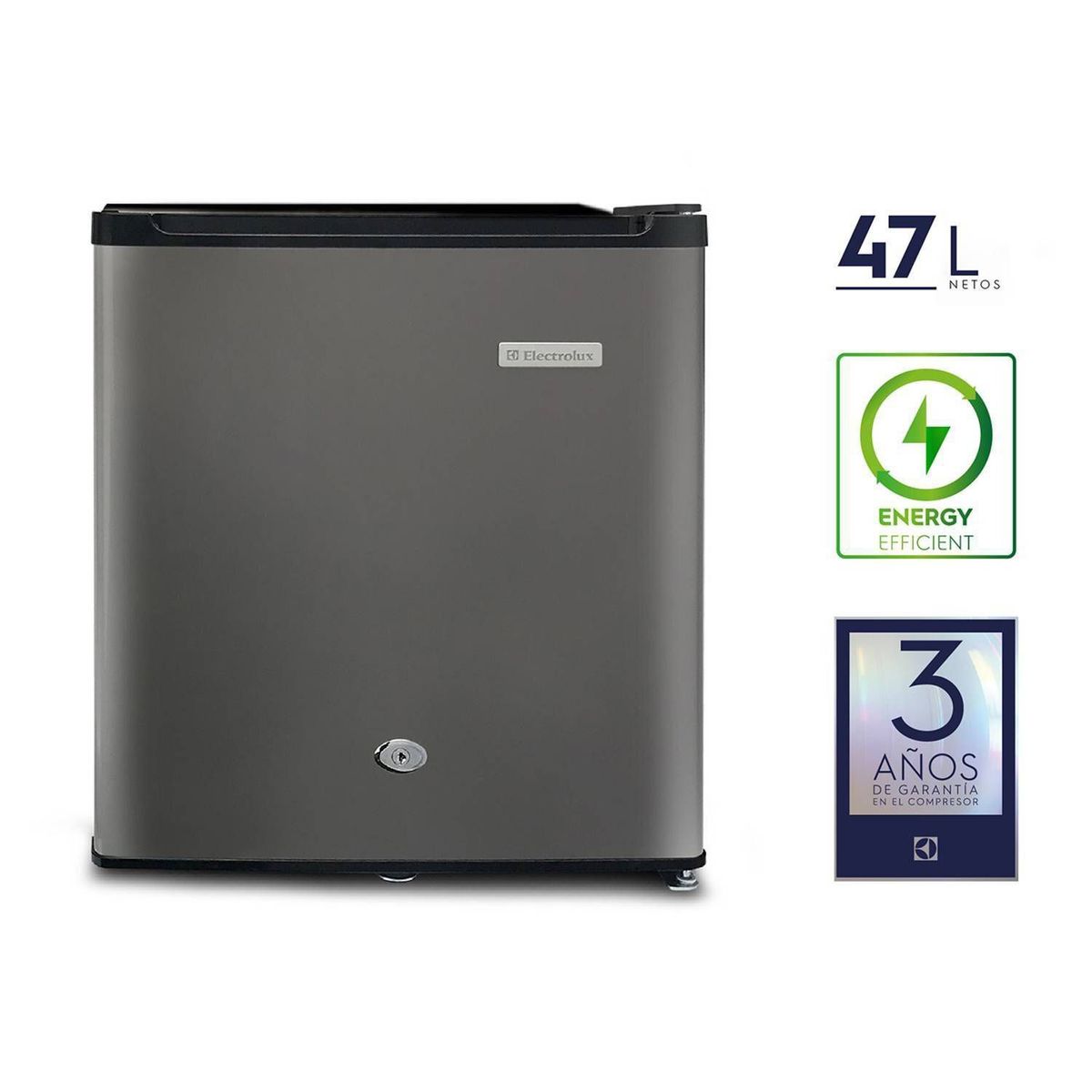 ELECTROLUX - Frigobar Electrolux 47 lt ERD50G2HPI Inox