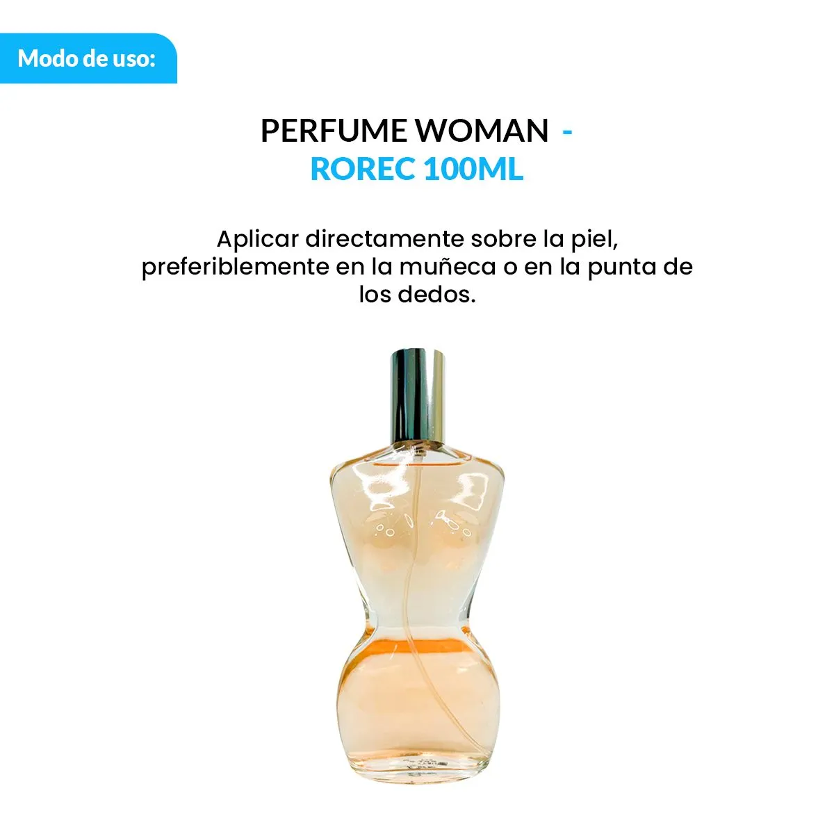 GENERICO - 2 EAU PARFUM VAPORISATEUR NATURAL SPRAY - ROREC PARFUME WOMAN