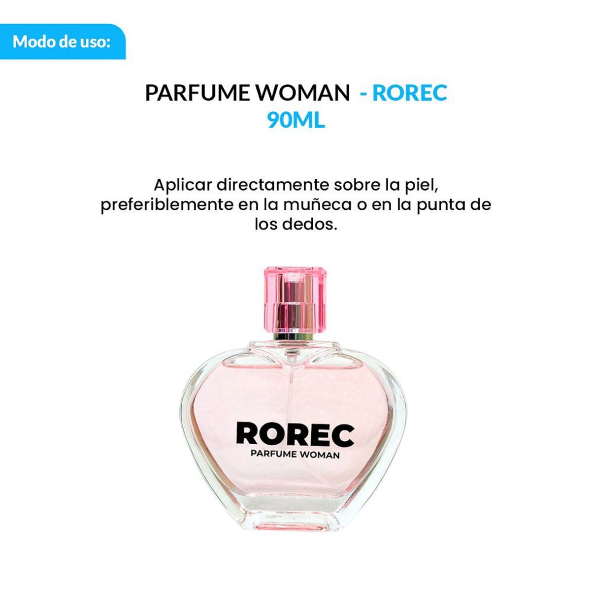 GENERICO - 3 VAPORISATEUR NATURAL SPRAY  PARFUM - ROREC PARFUME WOMAN