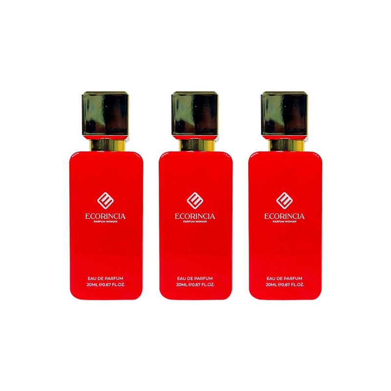 GENERICO - 3 FRUITY PARFUM STRAWBERRY - ECORINCIA