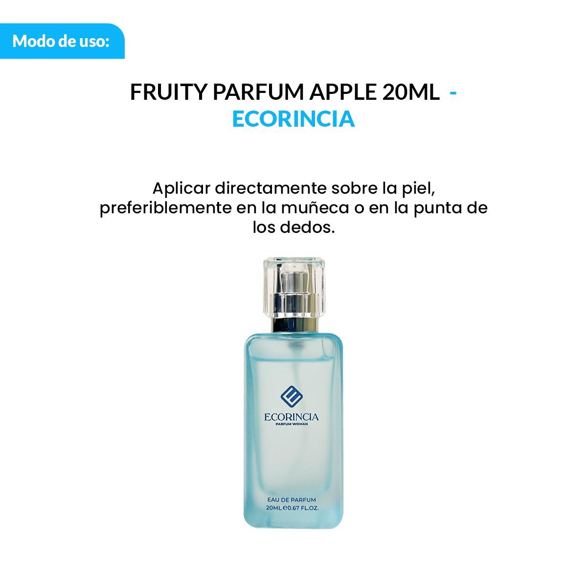 GENERICO - FRUITY PARFUM APPLE- ECORINCIA
