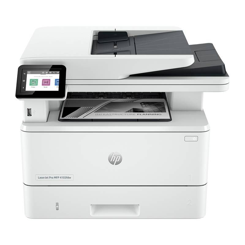 HP - IMPRESORA MULTIFUNCIONAL MONOCROMATICA HP LASERJET PRO BN MFP 4103FDW
