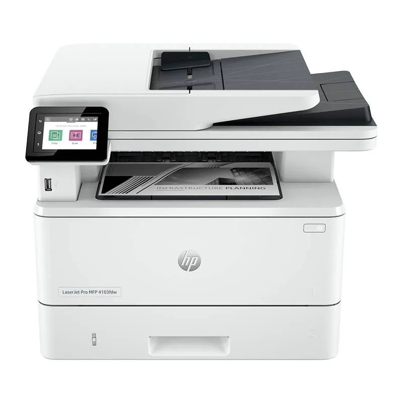 HP - IMPRESORA MULTIFUNCIONAL MONOCROMATICA HP LASERJET PRO BN MFP 4103FDW