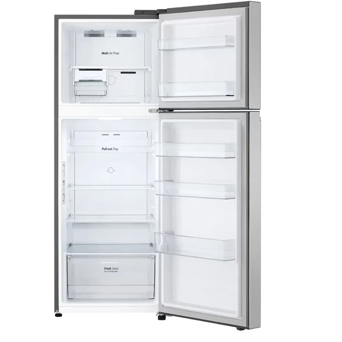 LG - Refrigeradora LG DoorCooling 315LT GT31BPP Plateada