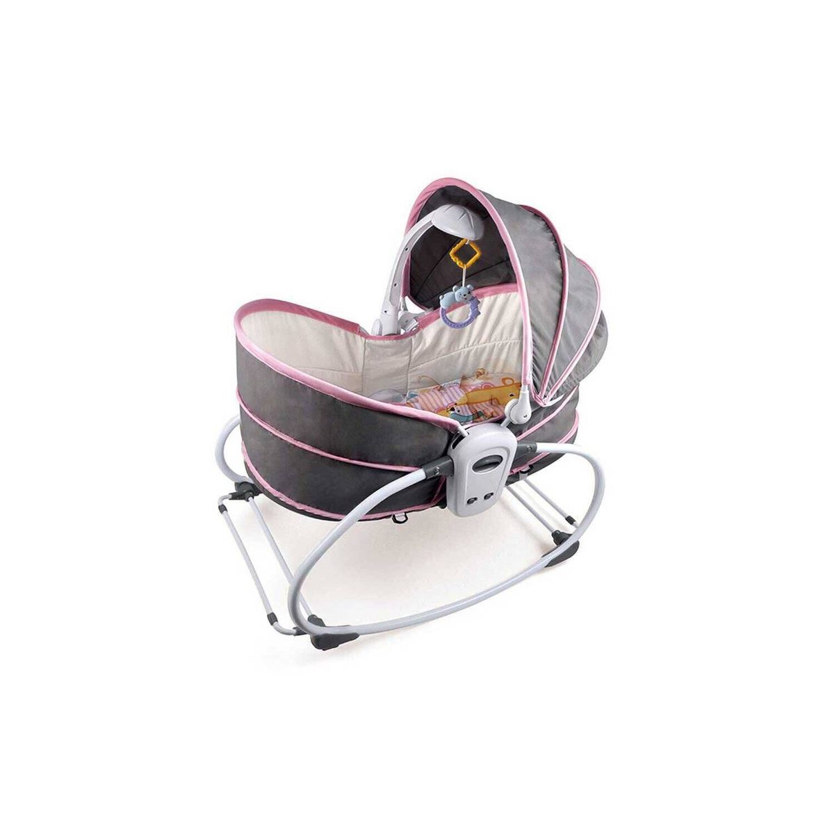 IDEAL - Silla Mecedora Moisés Portátil Multifuncional 5 en 1 Niña