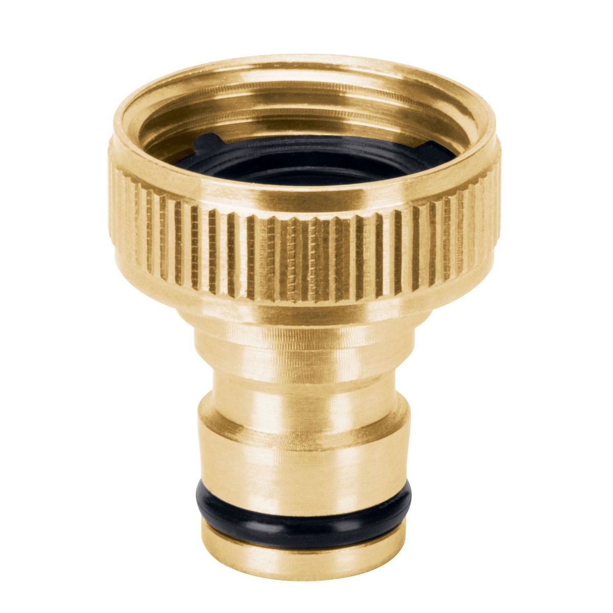 TRUPER - Conectores de laton solido sistema click hembra Truper