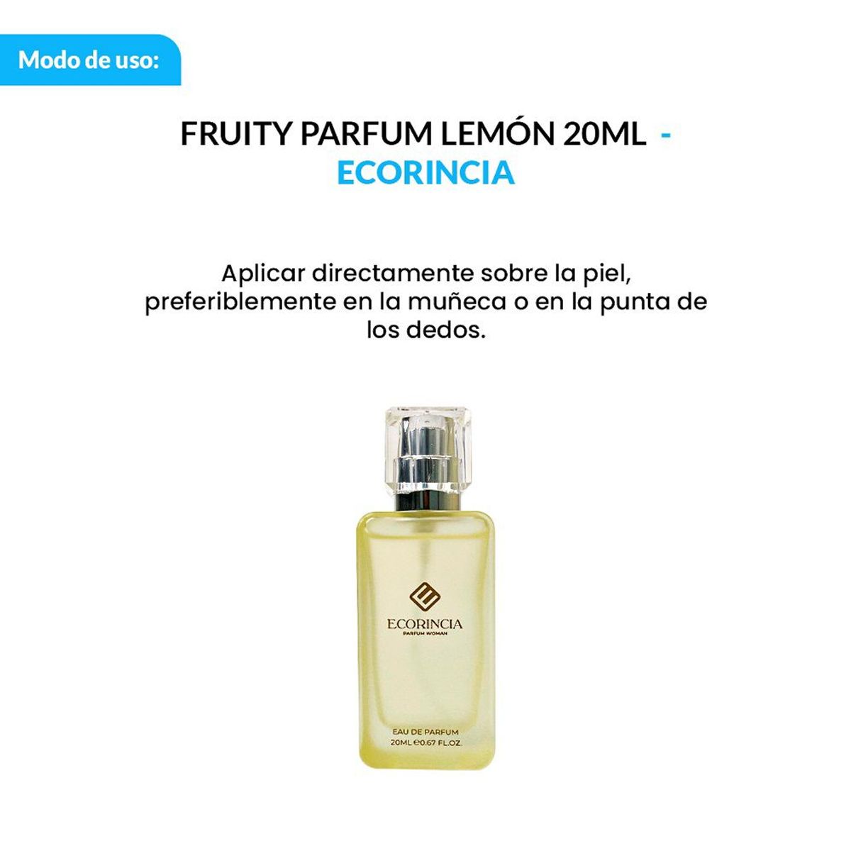 GENERICO - 2 FRUITY PARFUM LEMON- ECORINCIA