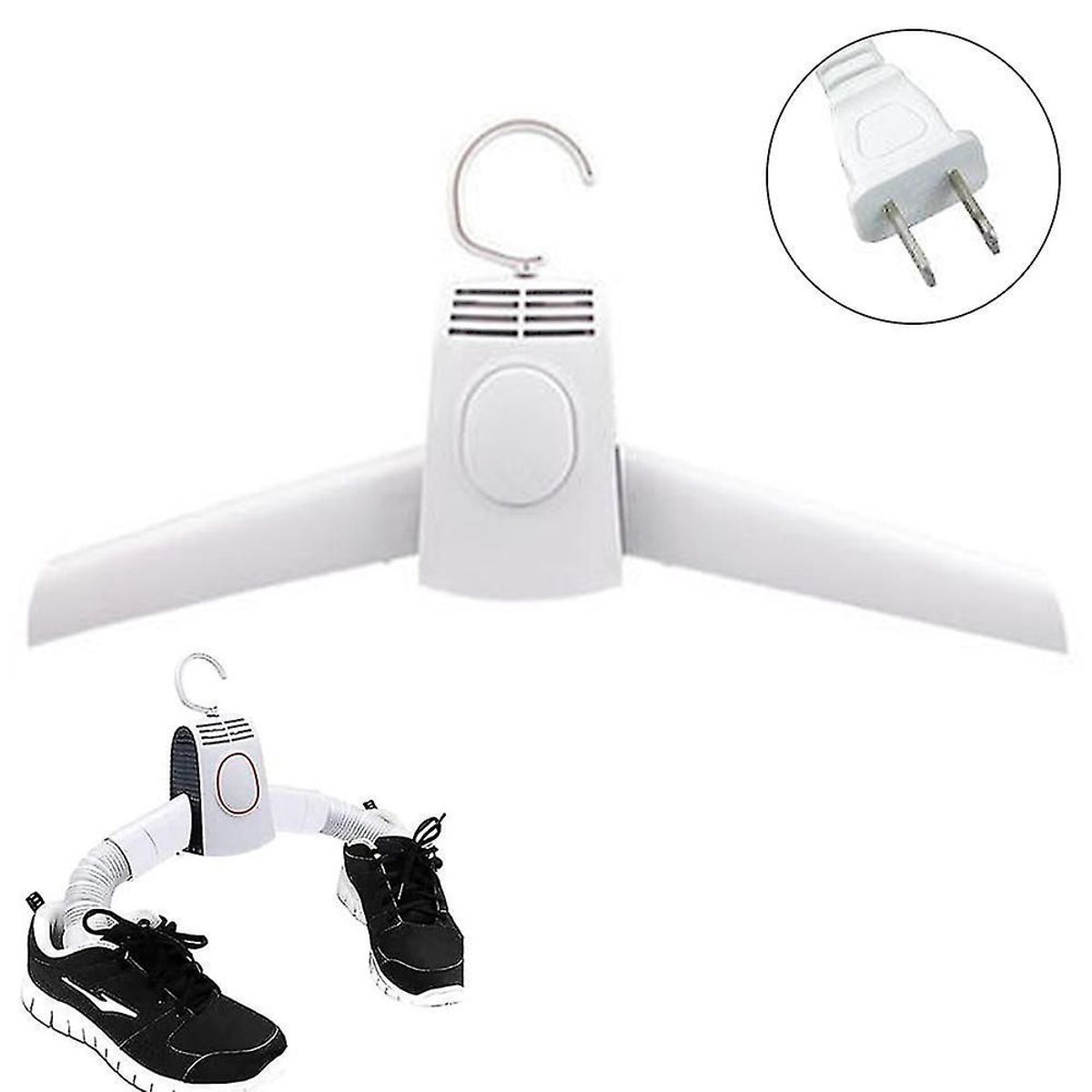 OEM - Secador Eléctrico Portátil de Ropa y Zapatos Tipo Gancho
