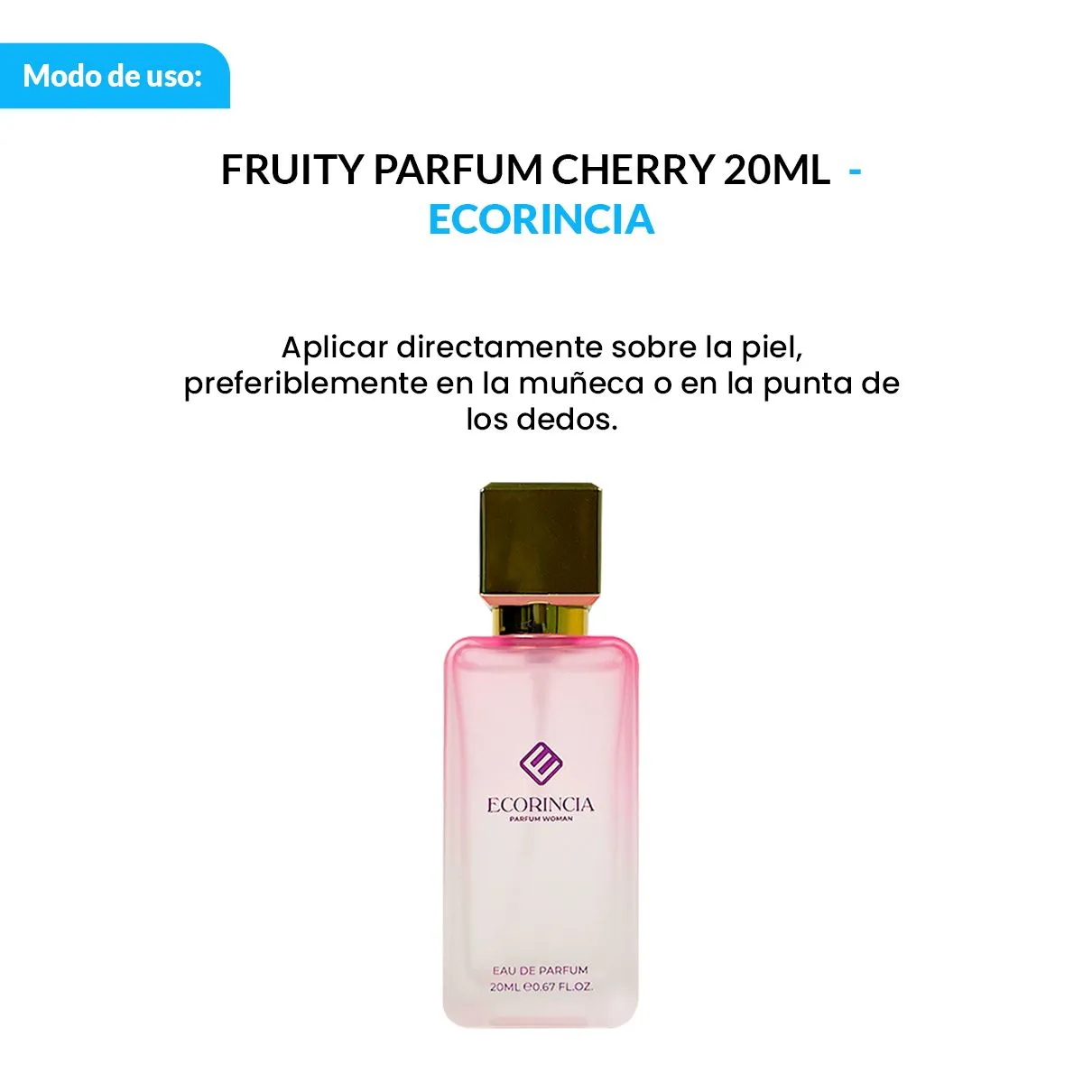 GENERICO - FRUITY PARFUM CHERRY- ECORINCIA