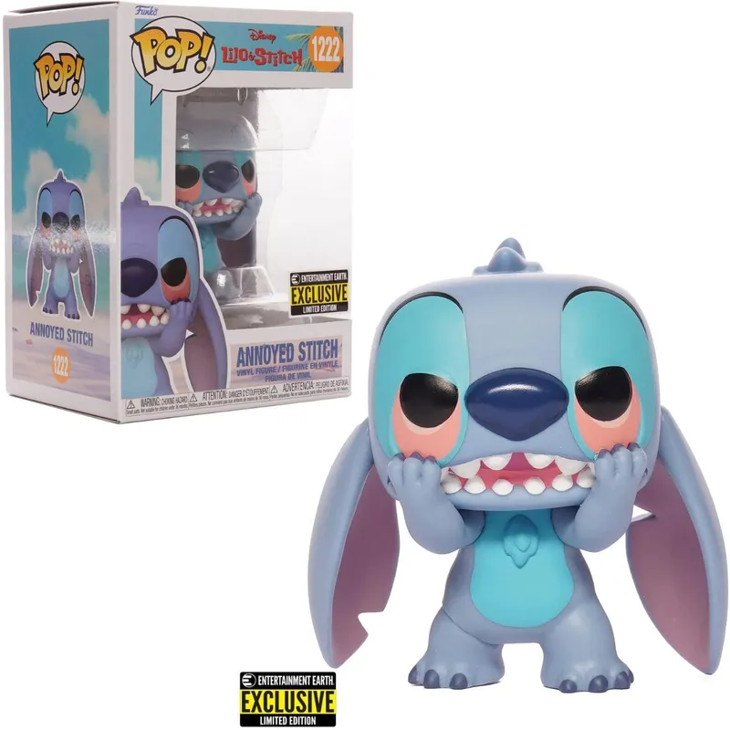 FUNKO - Funko Stitch Annoyed - Disney Lilo y Stitch Molesto Exclusiv