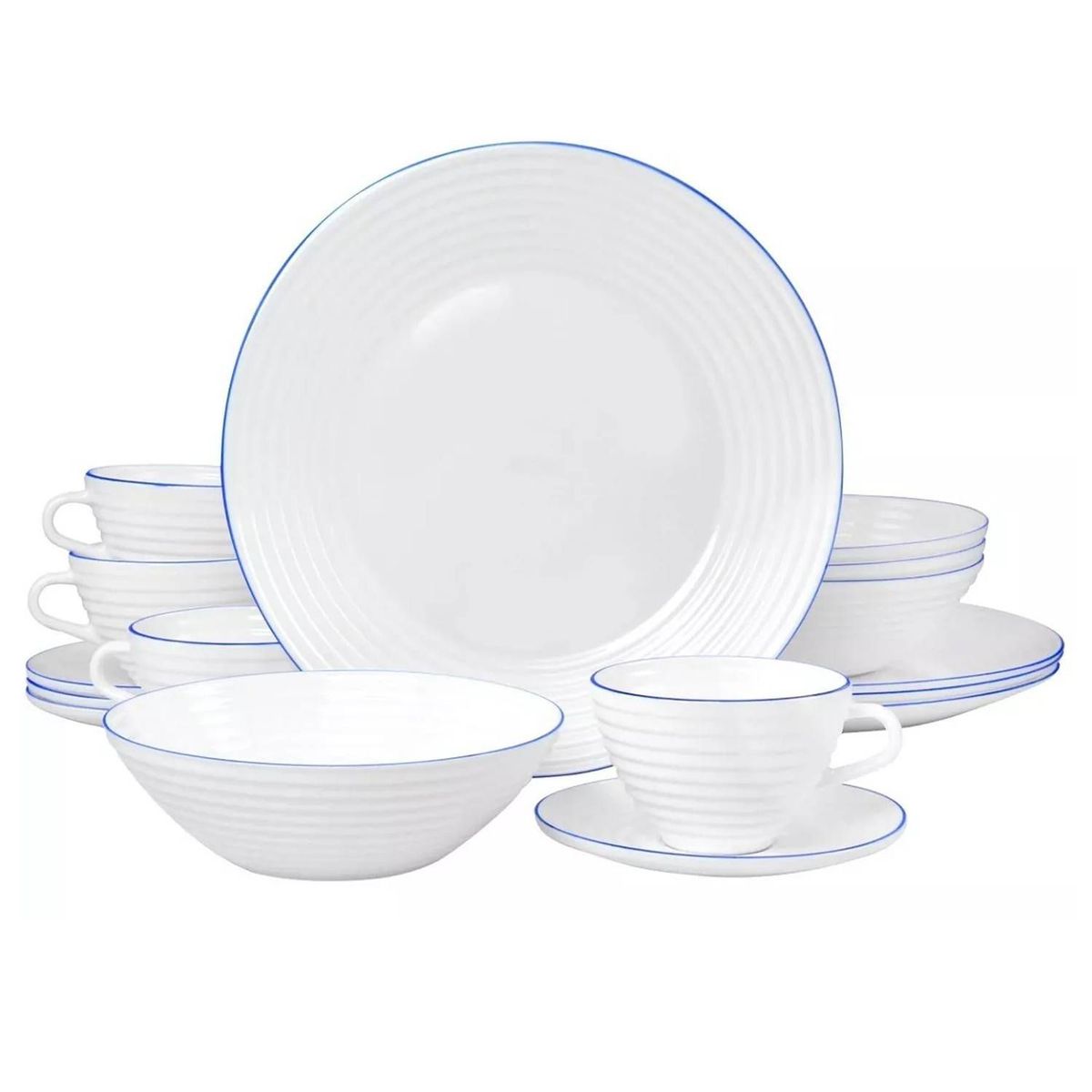 OSTER - Juego de Vajilla Oster Dinnerware 16 piezas