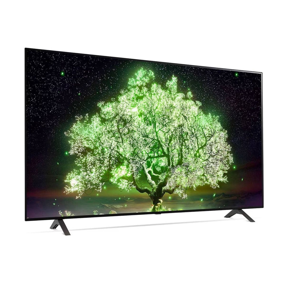 LG - Televisor LG OLED 48 A1 Smart TV 4K con ThinQ AI OLED48A1PSA