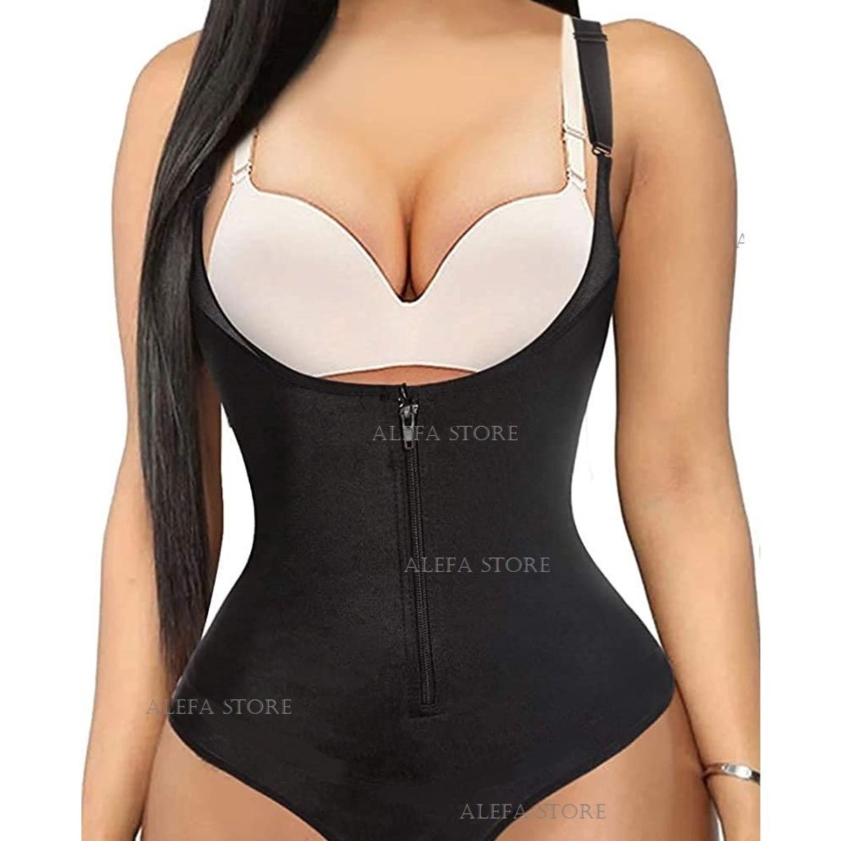 OEM - FAJA MUJER BODY REDUCTOR SEMI HILO CON CIERRE POWERNET OFICINA EVENTO