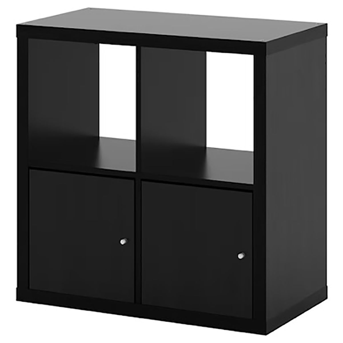 TU MESITA - Estante Contemporáneo Guse Negro 77 cm TU MESITA