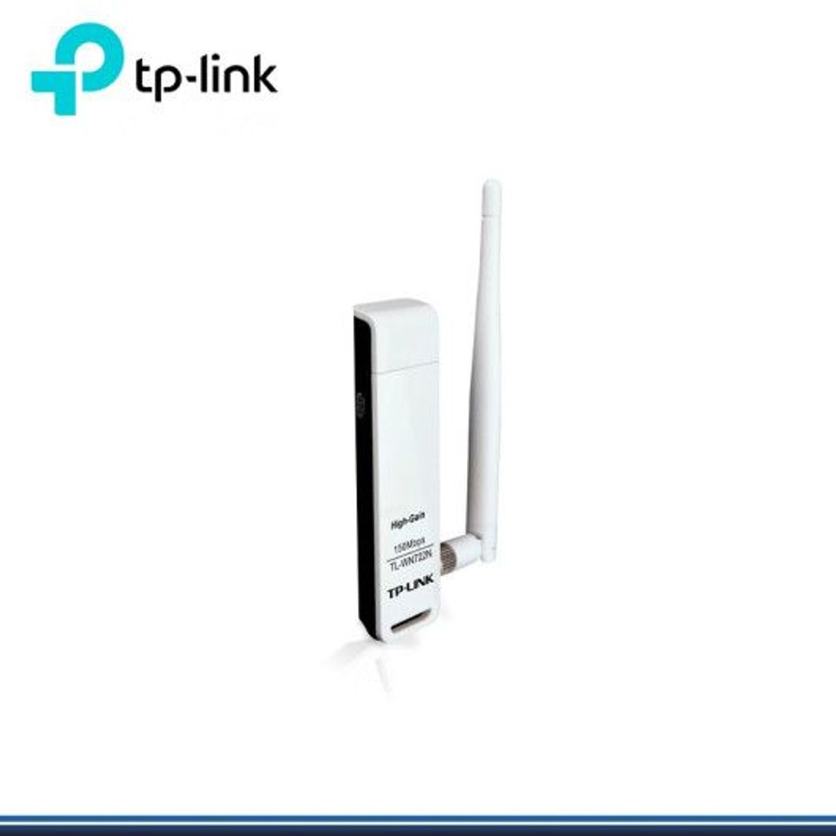 TP LINK - TL-WN722N TP-Link Adaptador Inalambrico Usb hasta 150 Mbps