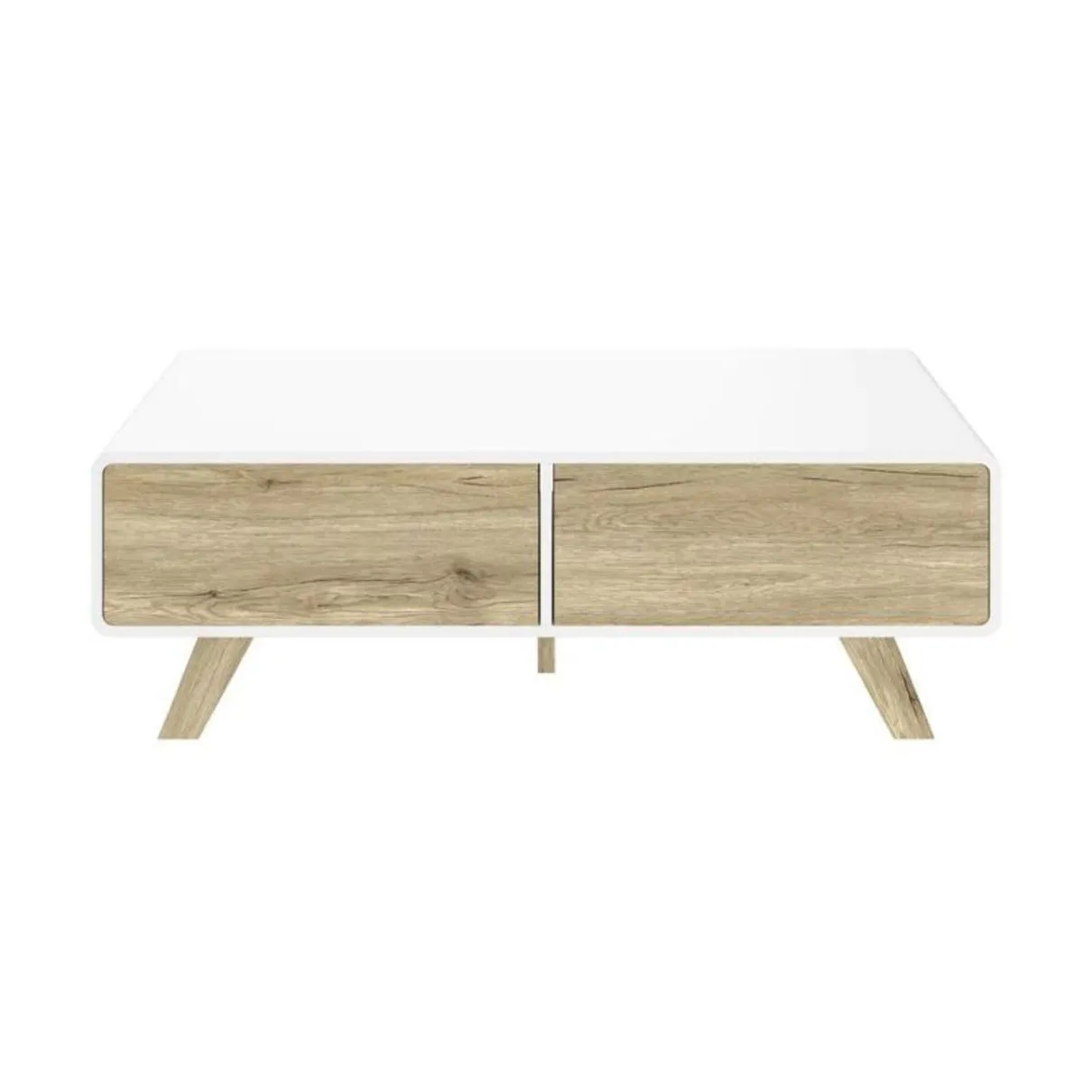 GENERICO - Mesa de Centro Alana Blanco y Duna Decoban Hogar