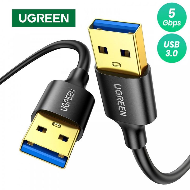 UGREEN - Cable USB 3.0 Macho a USB 3.0 macho 3 Metros UGREEN 5Gbps
