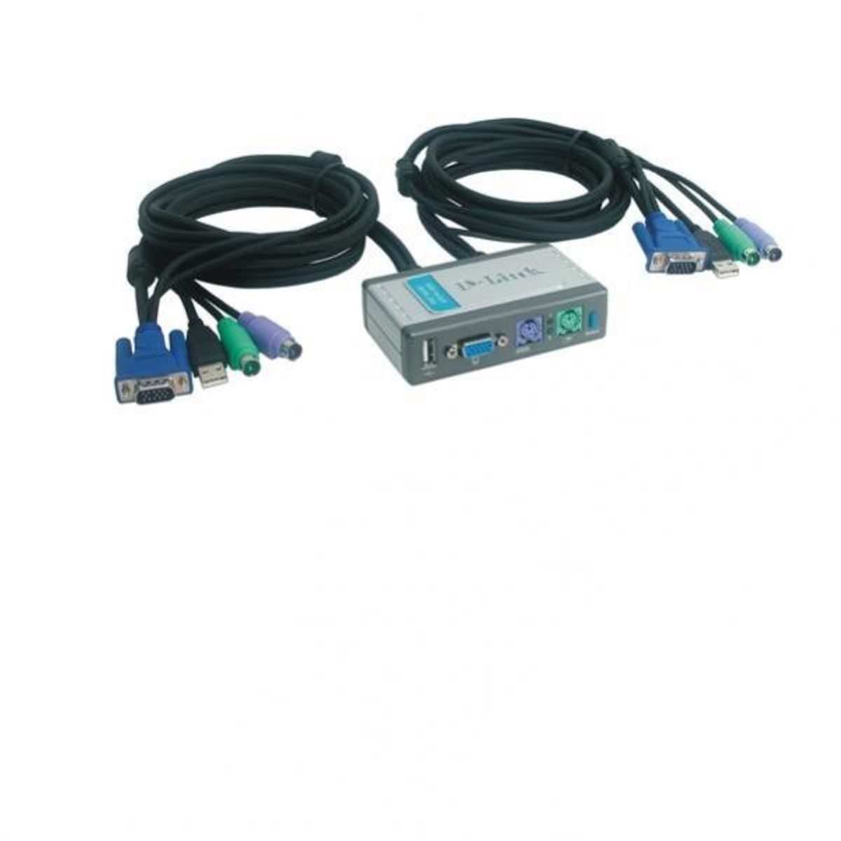 DLINK - D-Link KVM-121 2-Port PS2 KVM Switch con Audio Support