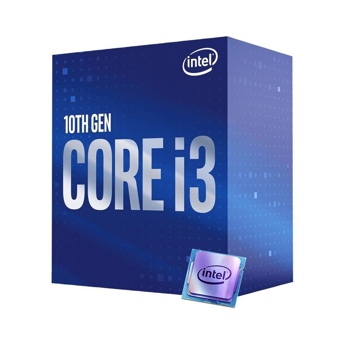 INTEL - Procesador gamer Intel Core i3-10100 BX8070110100 de 4 núcleos y 4.3GHz