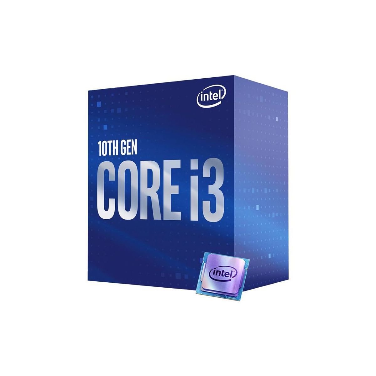 INTEL - Procesador gamer Intel Core i3-10100 BX8070110100 de 4 núcleos y 4.3GHz