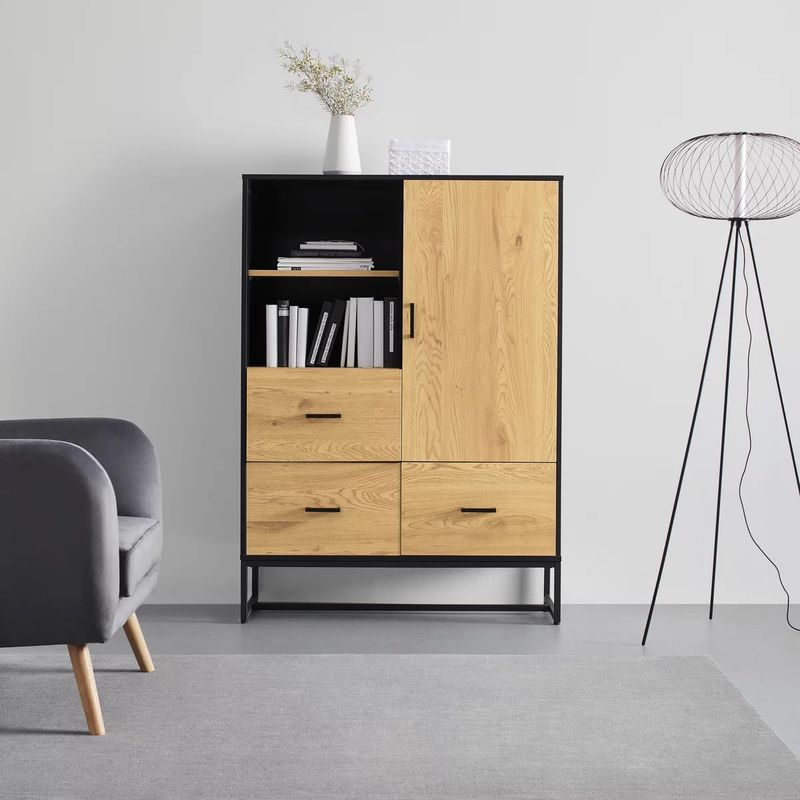 TU MESITA - Mueble clásico multiusos Nerón color Haya TU MESITA