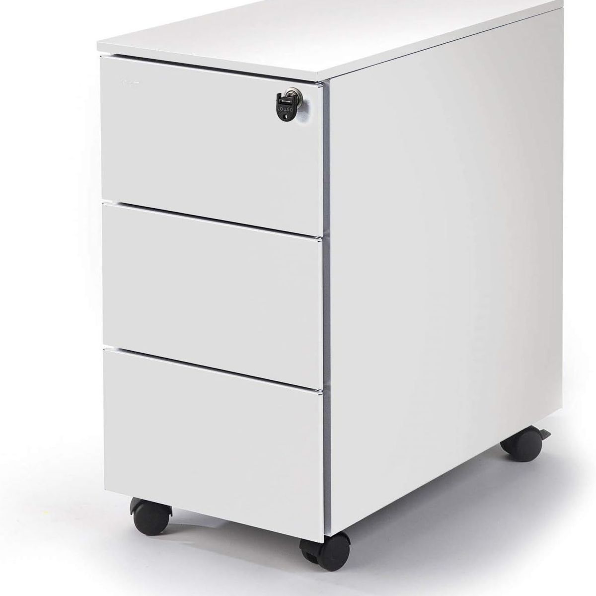 TU MESITA - Mueble con ruedas Merfi color Blanco TU MESITA