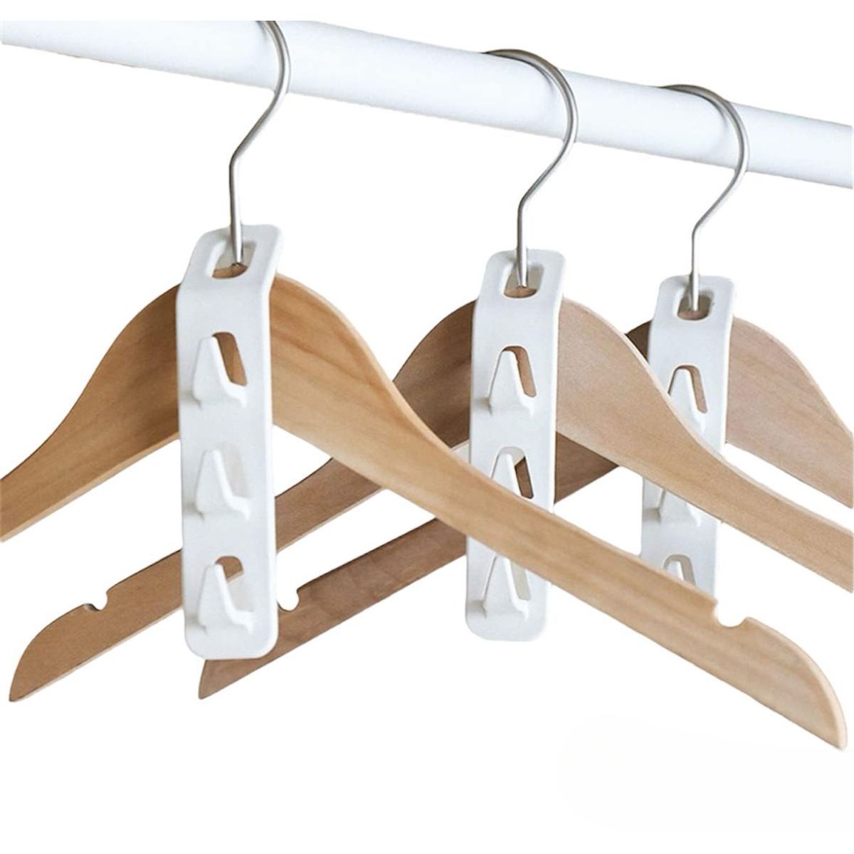 GENERICO - Organizador de Ganchos de Ropa pack de 04 ganchos