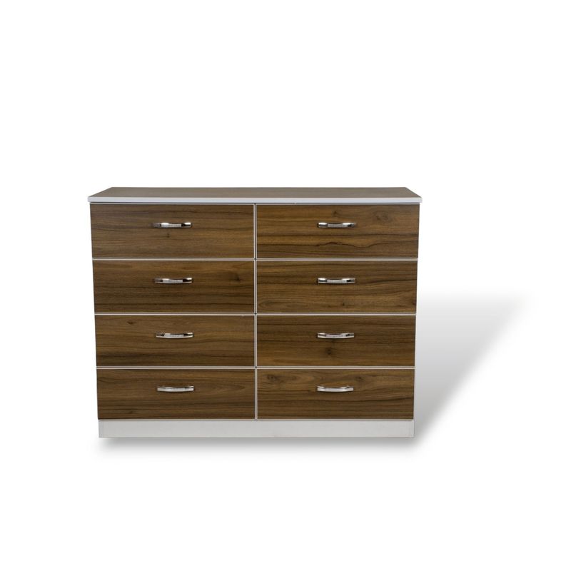 MUEBLES MACRUMO - Cómoda 8 Cajones Brixton - Armado