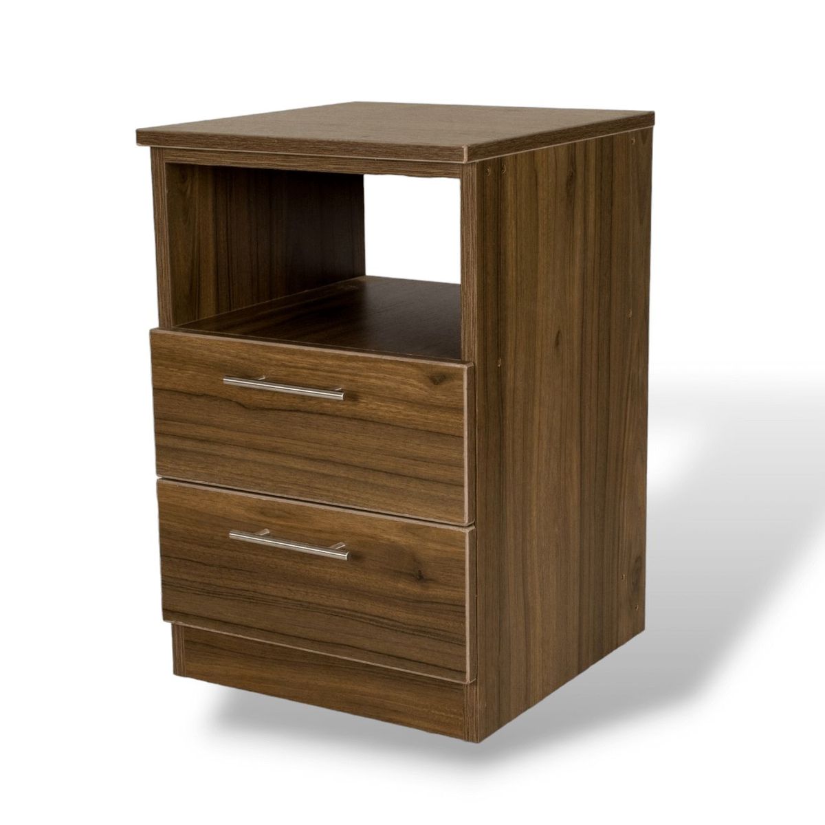 MUEBLES MACRUMO - Velador 2 Cajones Brixton