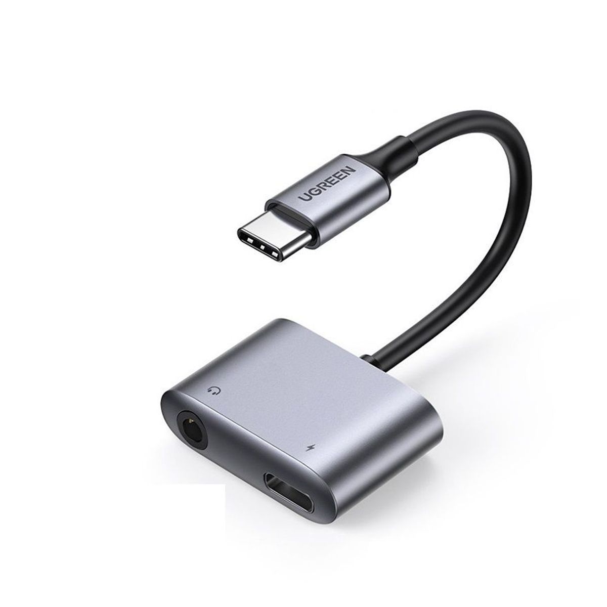 UGREEN - Original Adaptador Dac Chip Carga + Audio 35mm TRRS S21 iPad