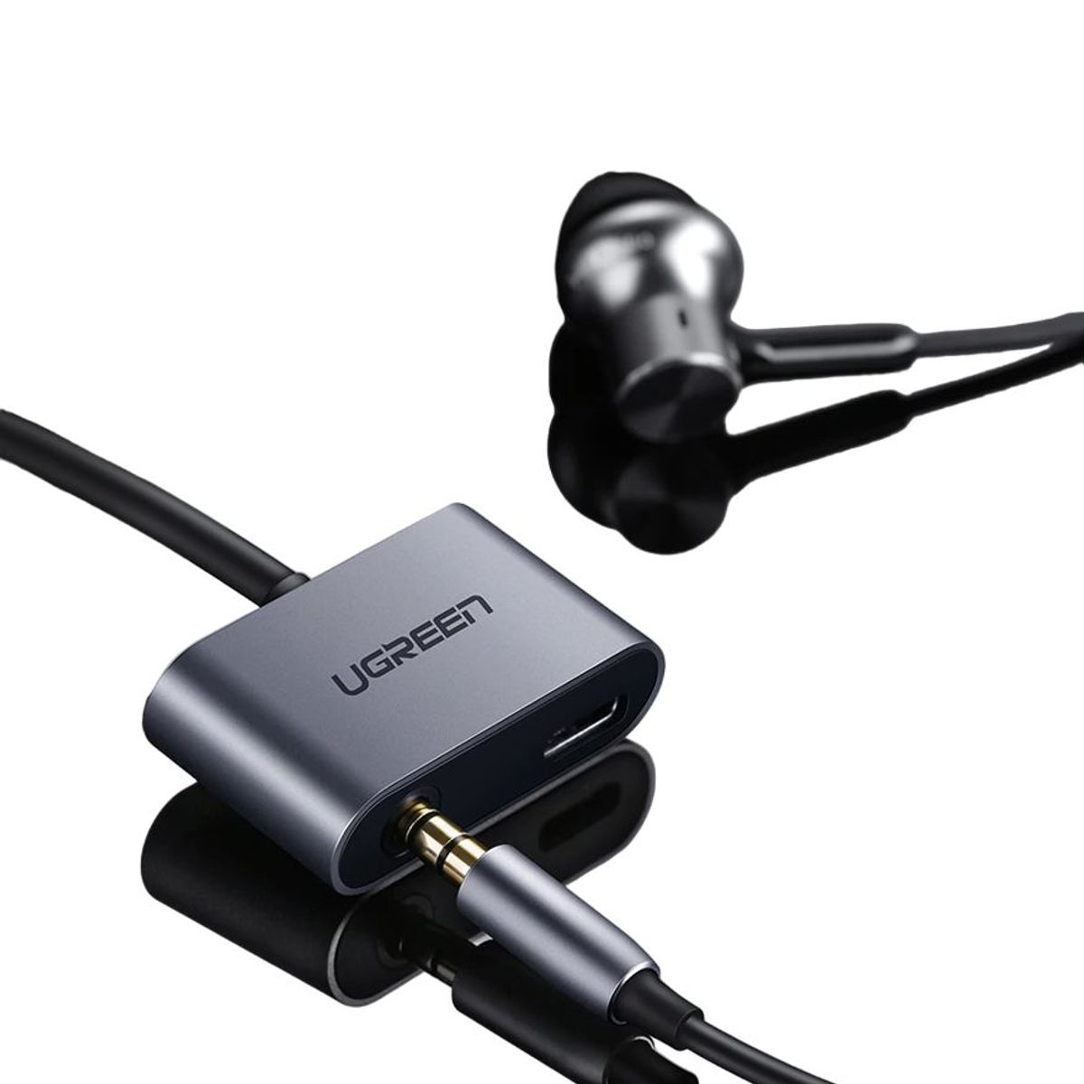 UGREEN - Original Adaptador Dac Chip Carga + Audio 35mm TRRS S21 iPad