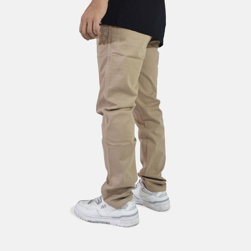 YONISTERS CLOTHING - Pantalón Drill Semipitillo Stretch Yonisters Clothing Beige