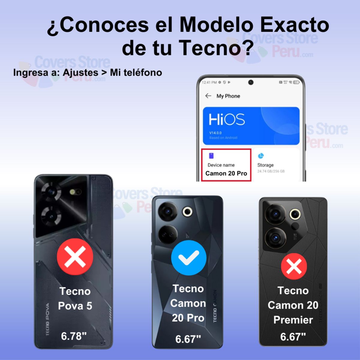 GENERICO - Funda para Tecno Camon 20 Pro Jelly Pearl Negro Antishock Resistente