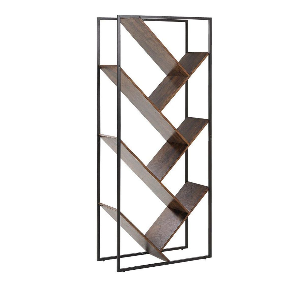 TU MESITA - Librero Tesla Marrón 181cm TU MESITA