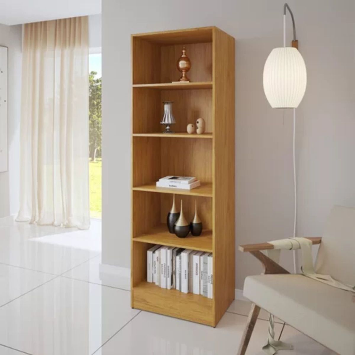 TU MESITA - Librero Clásico multiusos Pekin color Duna TU MESITA