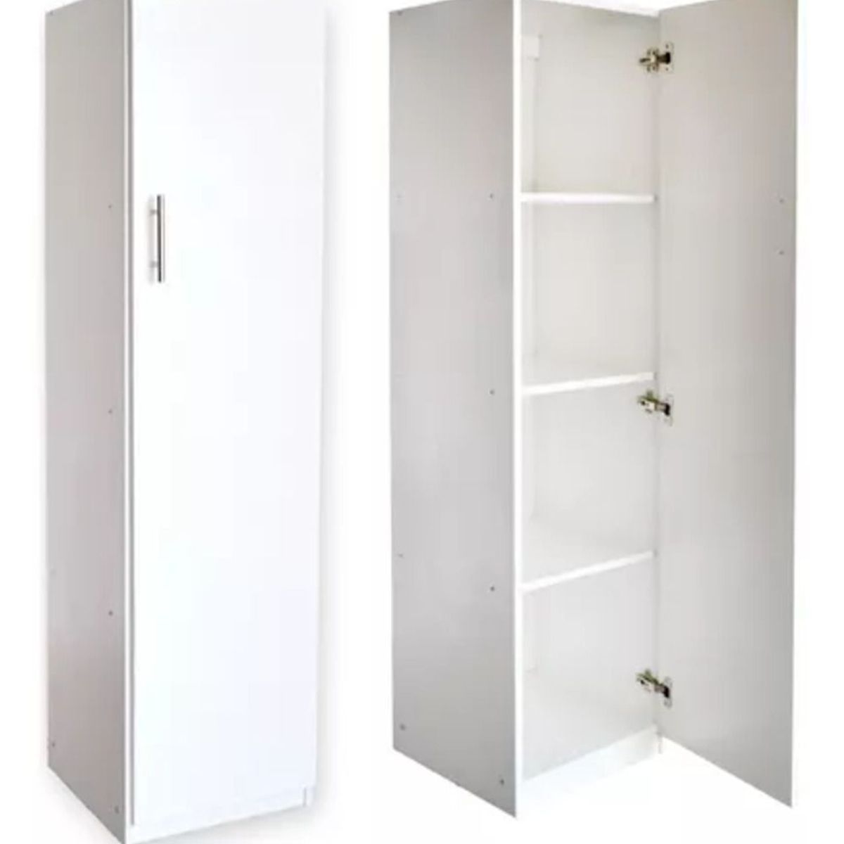 TU MESITA - Práctico Estante 1 puerta Renzo color Blanco TU MESITA