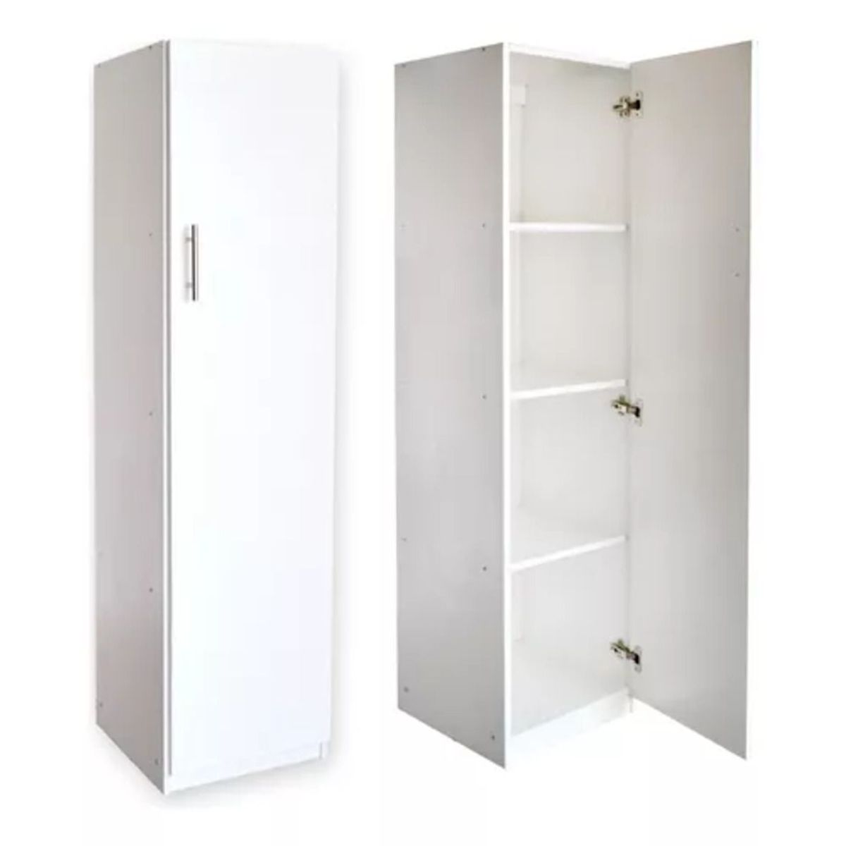 TU MESITA - Práctico Estante 1 puerta Renzo color Blanco TU MESITA