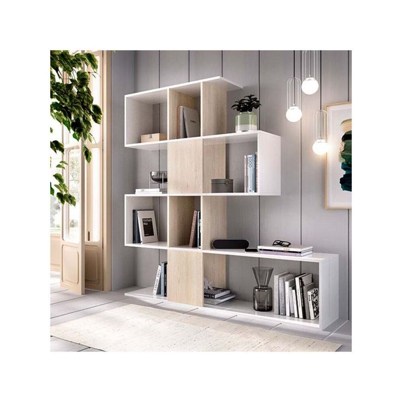 TU MESITA - Estante separador de ambiente Tommy color BlancoMacadamia TU MESITA