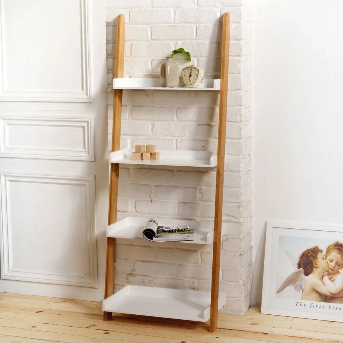 TU MESITA - Estante Contemporáneo Monde 4 repisas TU MESITA