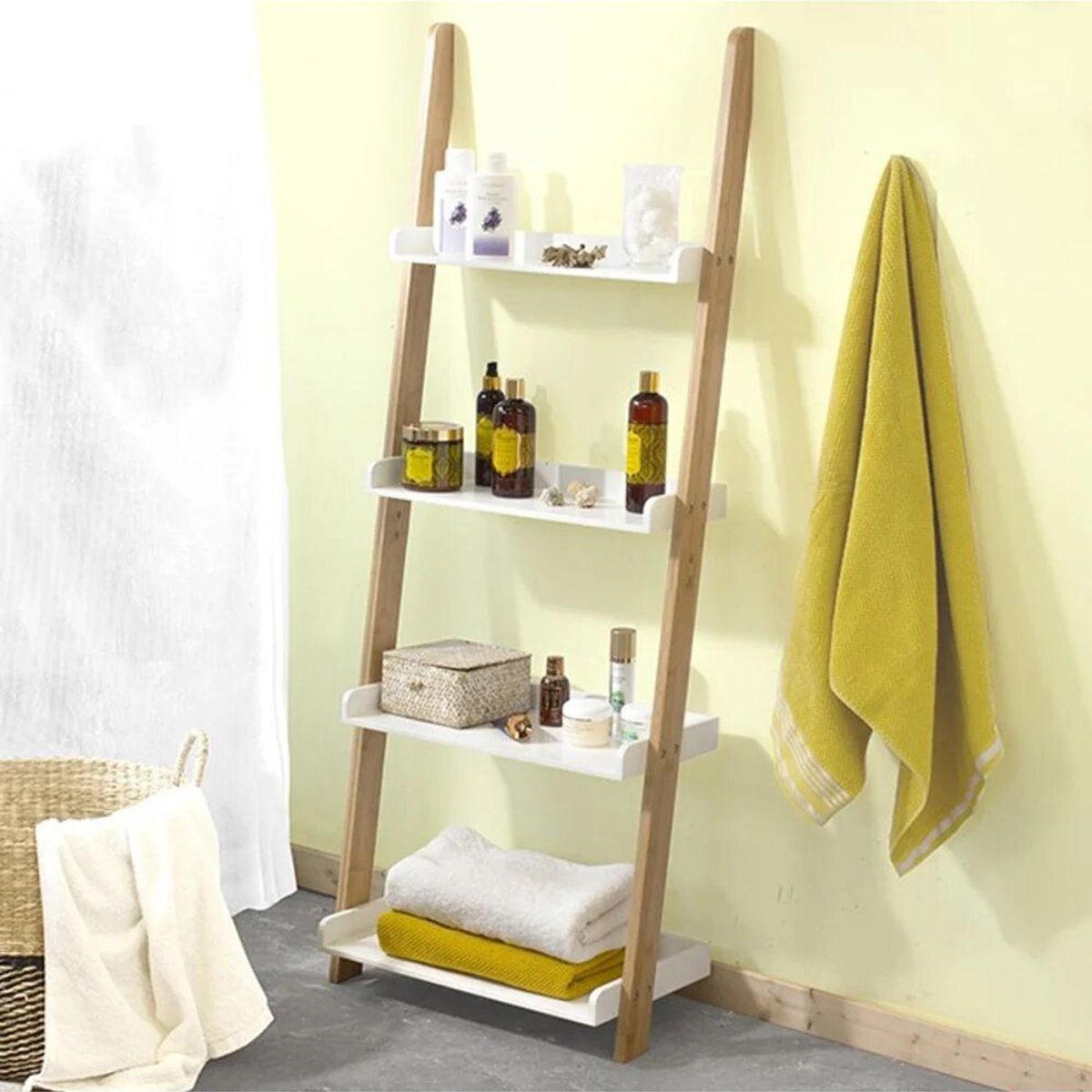 TU MESITA - Estante Contemporáneo Monde 4 repisas TU MESITA