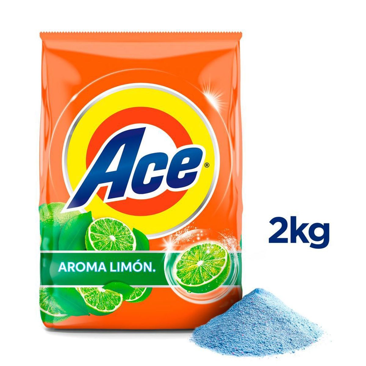 ACE - Detergente en Polvo Ace Aroma Limón 2 kg