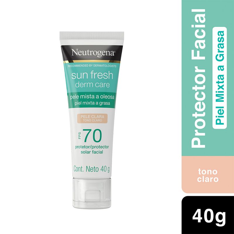 NEUTROGENA - Bloqueador Solar Sun Fresh Piel Clara Fps 70 40 G Neutrogena