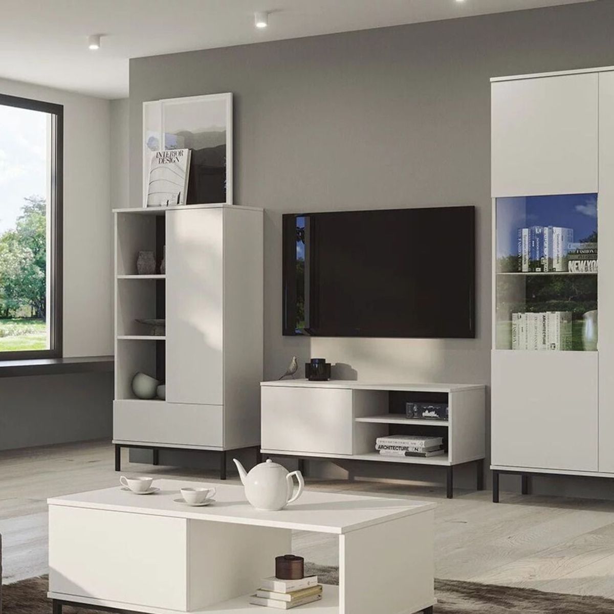 TU MESITA - Estante Completo Maxi color Blanco TU MESITA